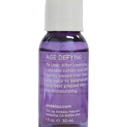 Andalou Naturals Age Defying Blossom + Leaf Toning Refresher 30ml - Travel Size