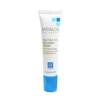 Andalou Naturals Clear Skin Argan Stem Cell Recovery Cream 12ml - Travel Size