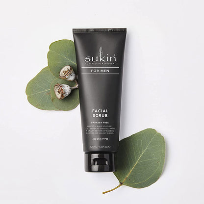 Sukin Men Facial Scrub 125ml - Clearance