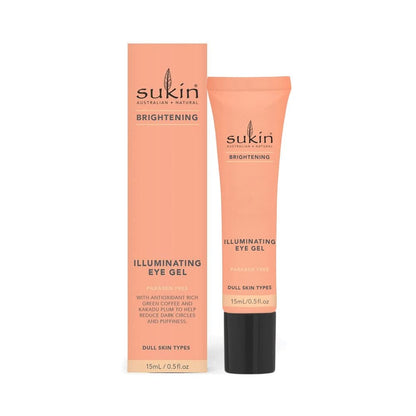 Sukin Brightening Illuminating Eye Gel 15ml