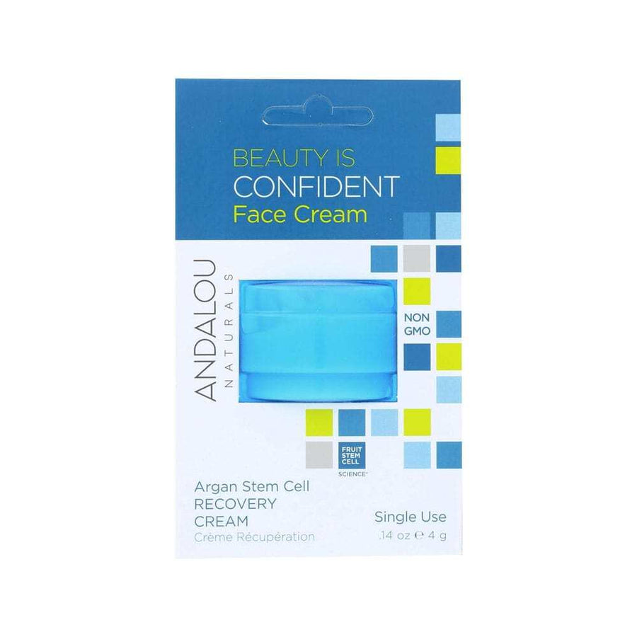 Andalou Naturals Argan Stem Cell Recovery Cream 4g - Travel Size