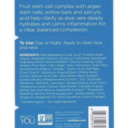 Andalou Naturals Argan Stem Cell Recovery Cream 4g - Travel Size