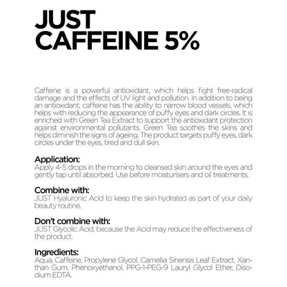Revox Just Caffeine 5% Eye Contour Serum 30ml
