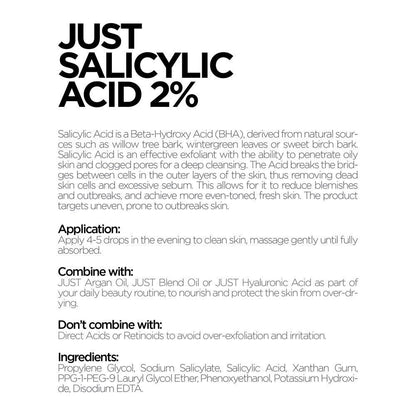 Revox Just Salicylic Acid 2% Peeling Solution 30ml