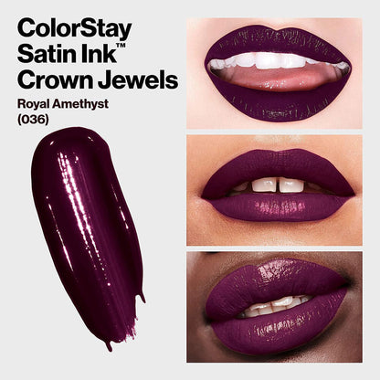 Revlon ColorStay Satin Ink Liquid Lip Color 036 Royal Amethyst