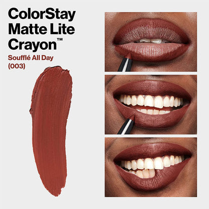 Revlon ColorStay Matte Lite Crayon 003 Souffle All Day
