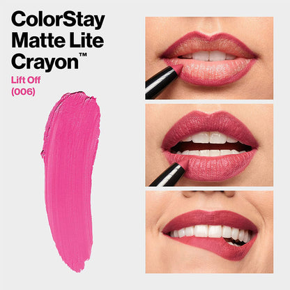Revlon ColorStay Matte Lite Crayon 006 Lift Off