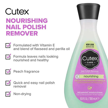 Cutex Nourishing Nail Polish Remover 200ml