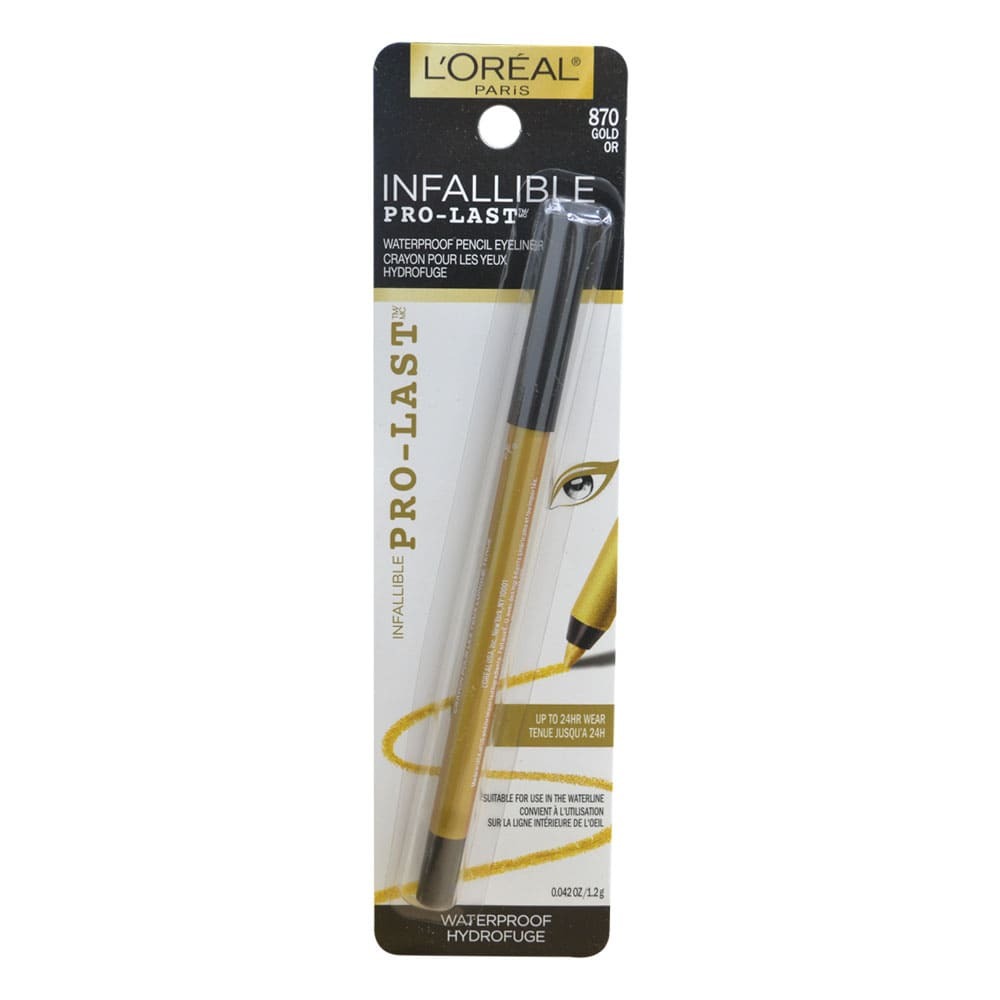L'Oreal Infallible Pro Last Waterproof Pencil Eyeliner 870 Gold