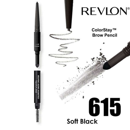 Revlon ColorStay Brow Creator Pencil Powder 615 Soft Black