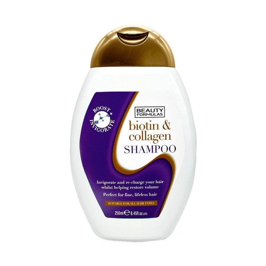 Beauty Formulas Shampoo Biotin & Collagen 250ml