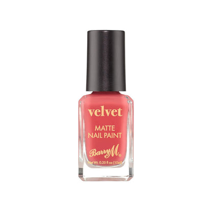 Barry M Velvet Matte Nail Polish Burning Sand 10ml