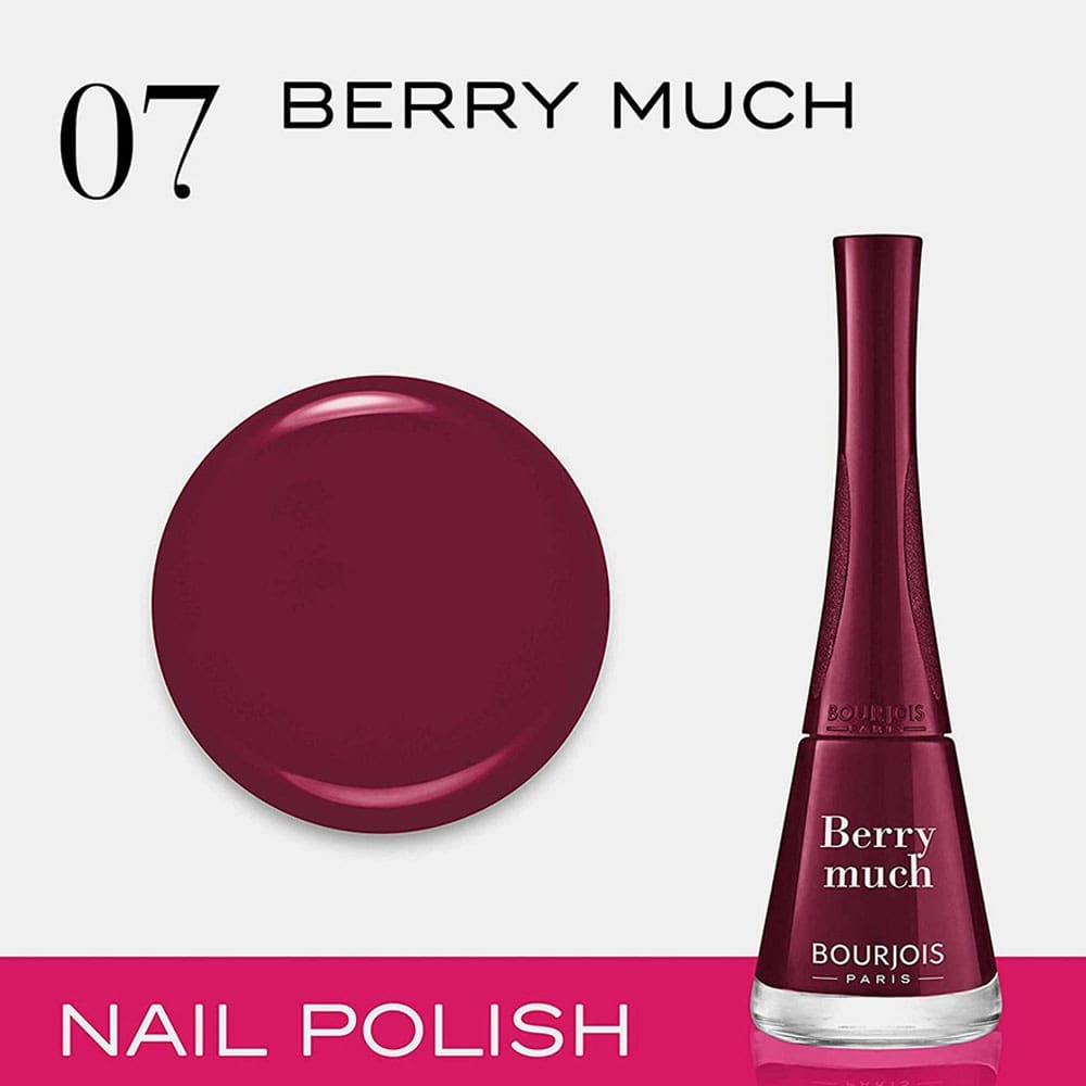 Bourjois 1 Second Nail Polish 07 Berry Much