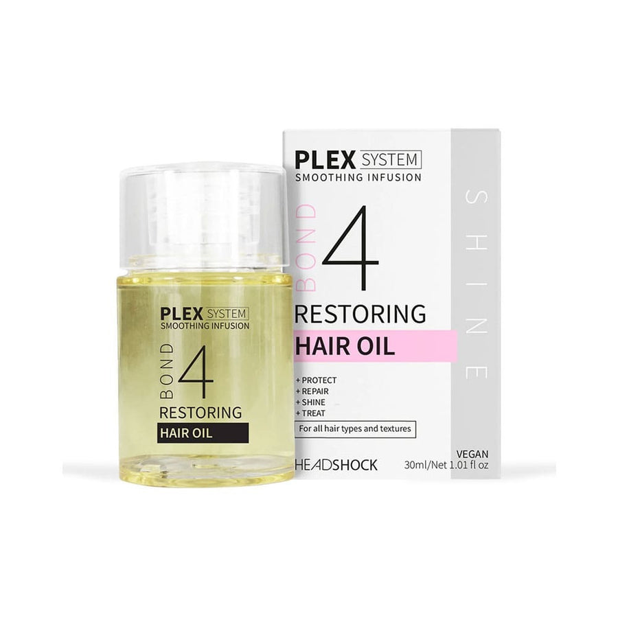 Headshock Plex System Smoothing Infusion No.4 Restoring Hair Oil 30ml