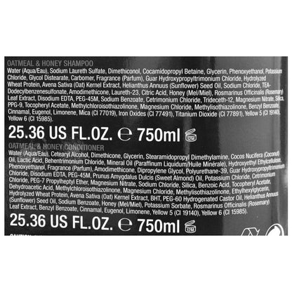 Tigi Catwalk Duo Shampoo & Conditioner Oatmeal & Honey 2X750ml