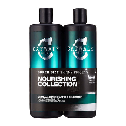 Tigi Catwalk Duo Shampoo & Conditioner Oatmeal & Honey 2X750ml