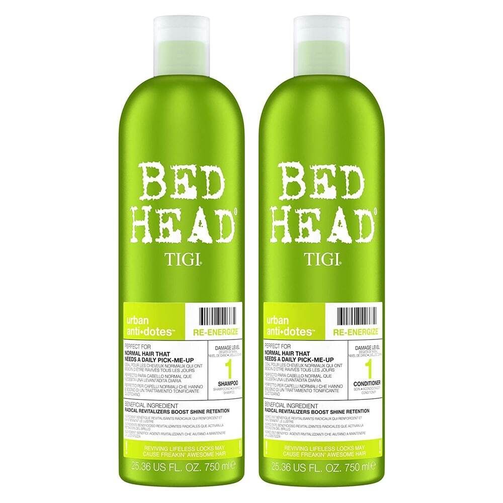 TIGI Bed Head Duo Shampoo & Conditioner Re-Energize 2x750ml
