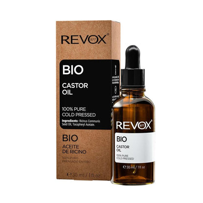 3x Revox B77 Bio Castor Oil 100% Pure 30ml