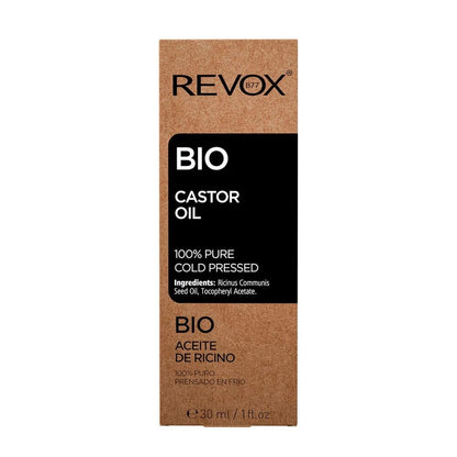 3x Revox B77 Bio Castor Oil 100% Pure 30ml