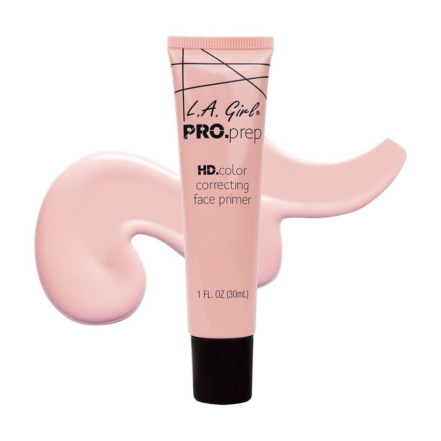 LA Girl Pro Prep HD Color Correcting Face Primer Cool Pink 30ml