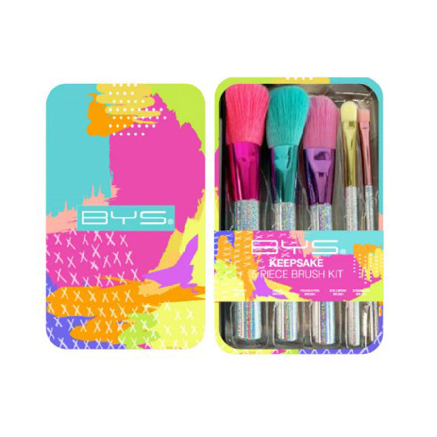 BYS Makeup Brushes in Keepsake Frenzy 5pcs Brush Kit