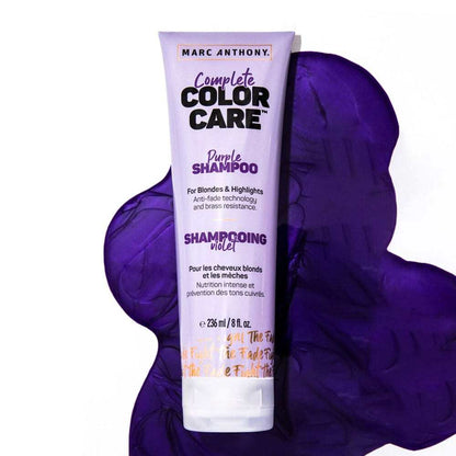 Marc Anthony Complete Colour Care Purple Shampoo For Blondes & Highlights 236ml