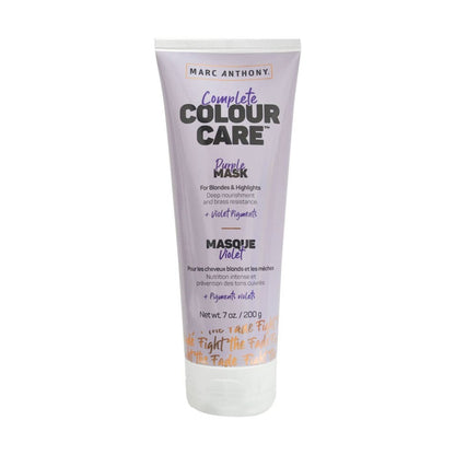 Marc Anthony Complete Colour Care Purple Mask For Blondes & Highlights 200g