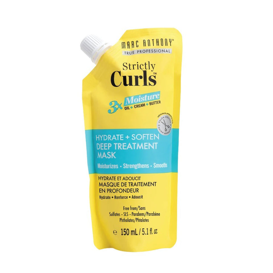 Marc Anthony Strictly Curls 3x Hydrate + Soften Deep Treatment Mask 150ml