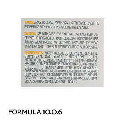 Formula 10.0.6 Picture Perfect Day Gel Moisturizer with SPF 15 75ml