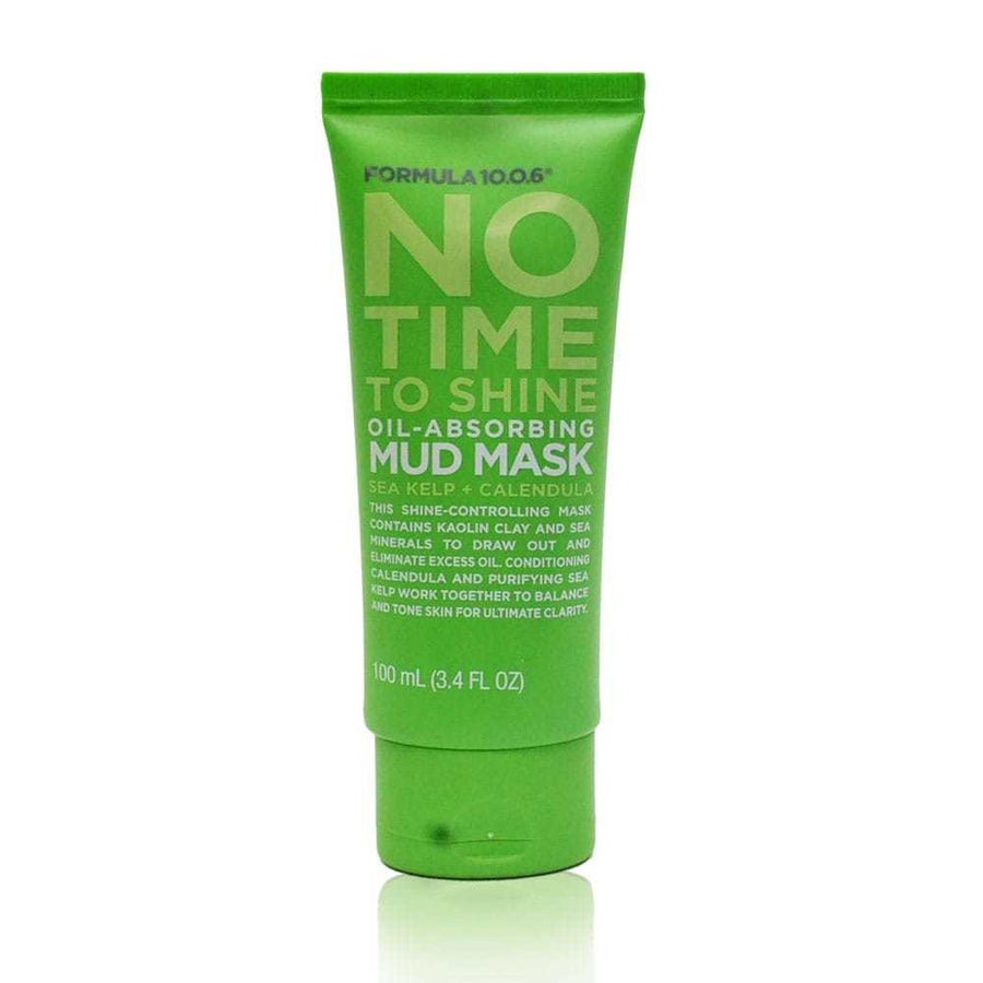 Formula 10.0.6 No Time To Shine Oil-Absorbing Mud Mask 100ml