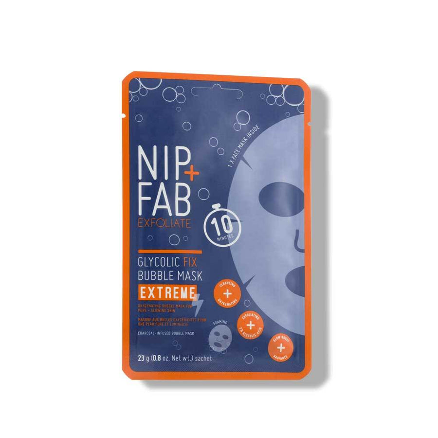 Nip + Fab Exfoliate Glycolic Fix Extreme Sheet Bubble Mask