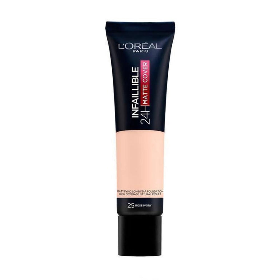 L'Oreal Infallible 24hr Matte Foundation 25 Rose Ivory 30ml