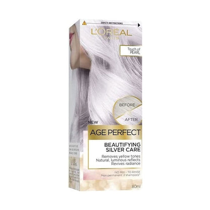 L'Oreal Age Perfect Beautifying Silver Care Touch Of Pearl 80ml