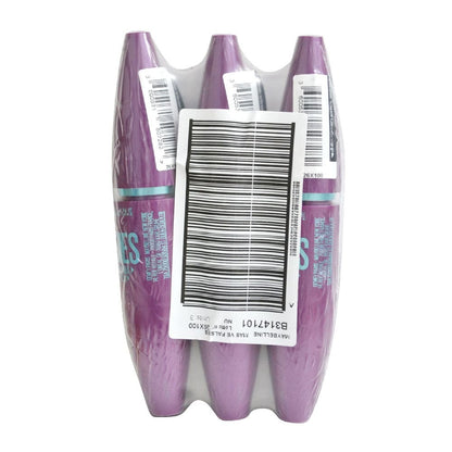 3x Maybelline The Falsies Volum Express Mascara Black Drama 8.2ml