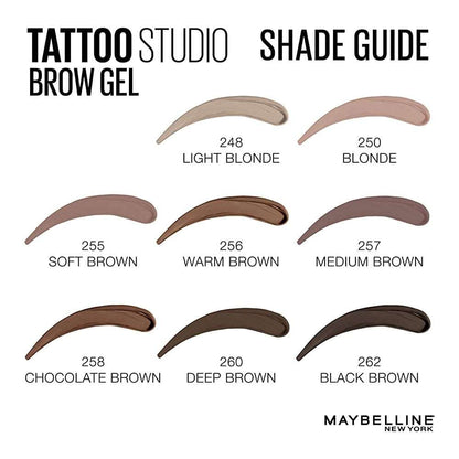 Maybelline Tattoo Studio Brow Gel 250 Blonde