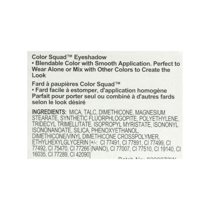 Beauty Benefits Color Squad Eyeshadow Cinnamon