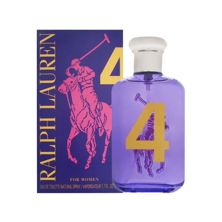 Ralph Lauren Polo Big Pony #4 Purple Eau De Toilette For Women 100ml