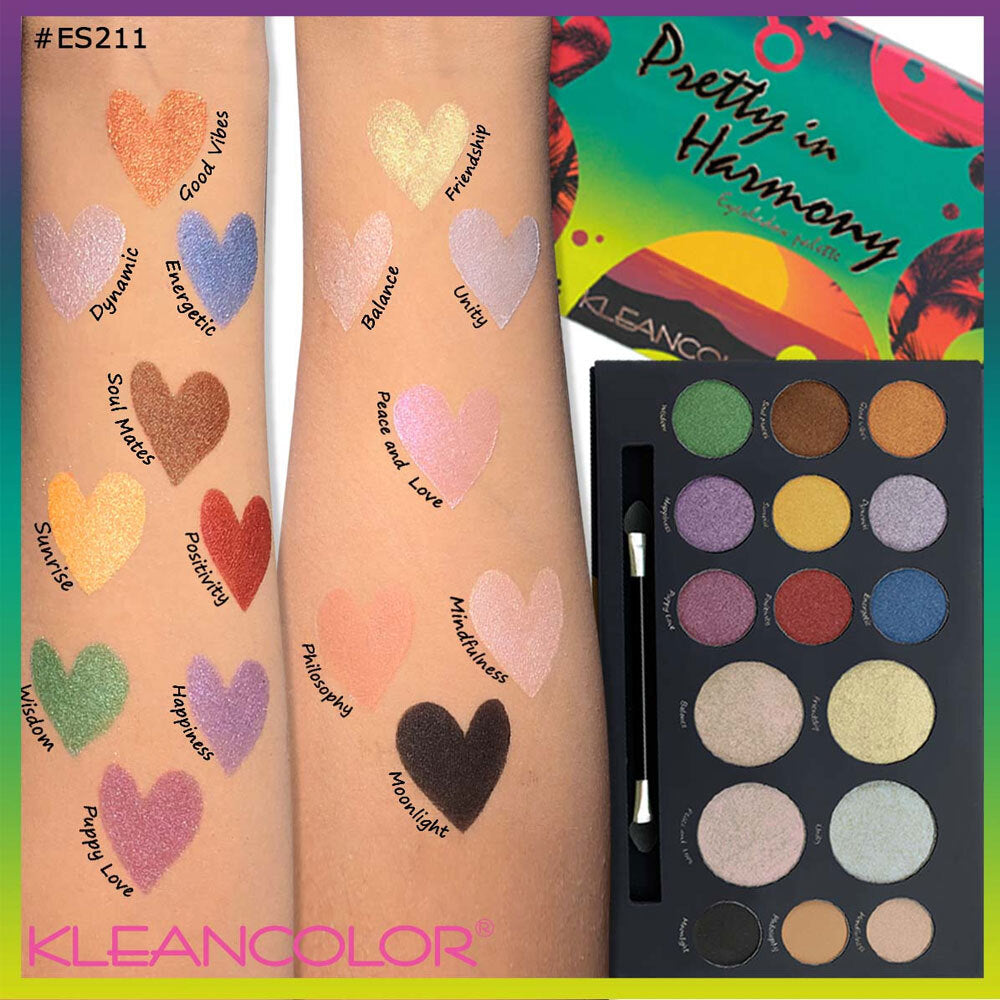 KleanColor Pretty In Harmony Eyeshadow Palette