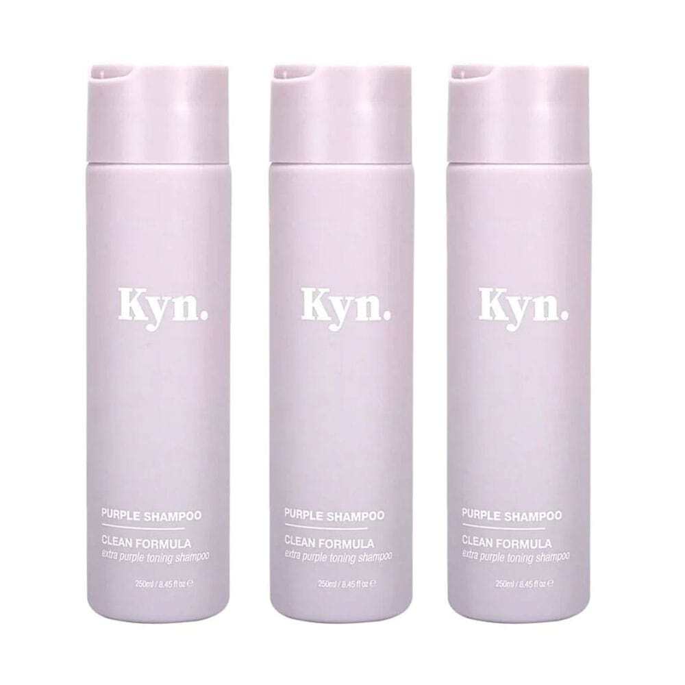 3x Kyn Purple Shampoo 250ml