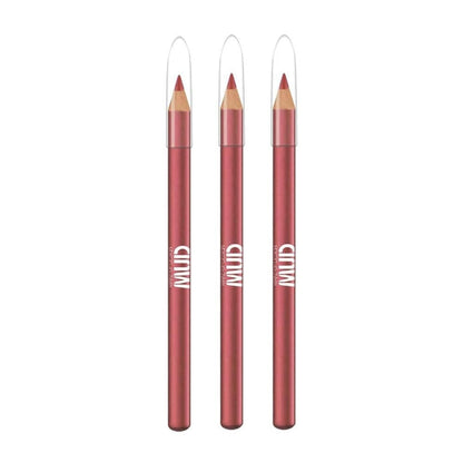 3x MUD Lip Defining Pencil Dusky Pink