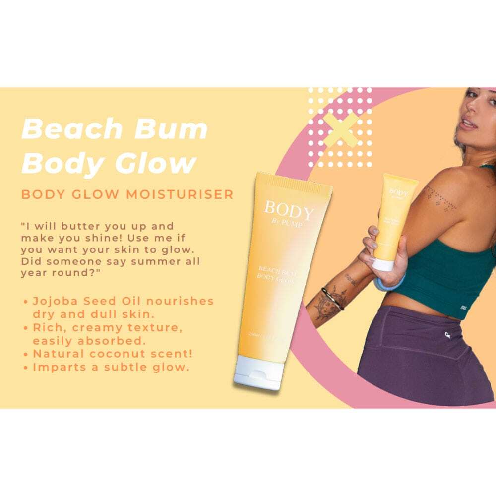Body By Pump Beach Bum Body Glow 50ml