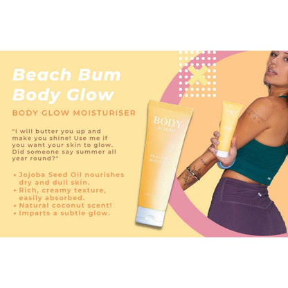 3x Body By Pump Beach Bum Body Glow 50ml