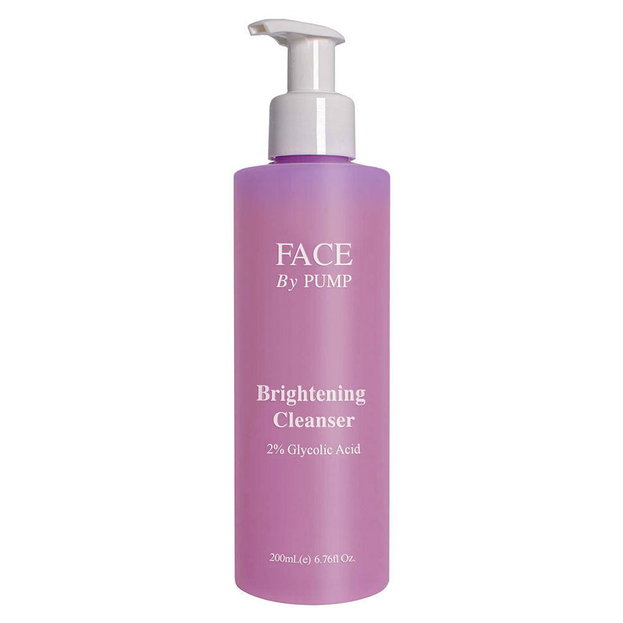 Face By Pump Brightening Cleanser 2% Glycolic Acid 200ml