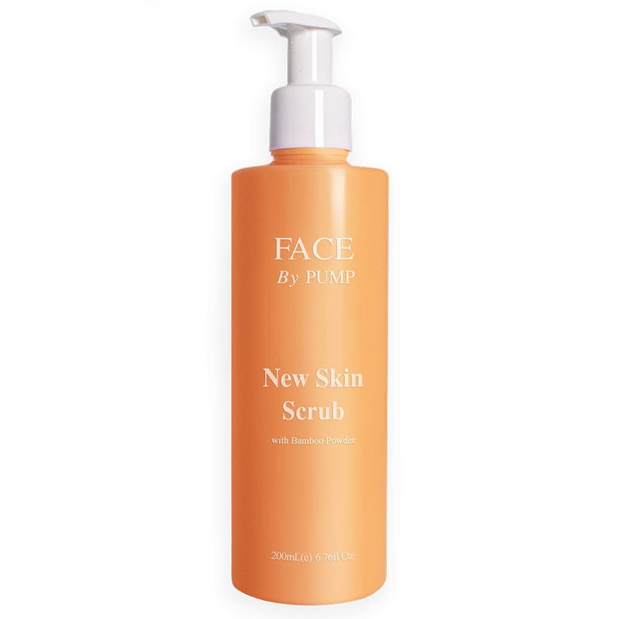 Face By Pump New Skin Scrub With Bamboo Powder 200ml