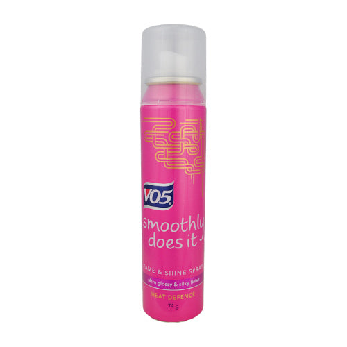 VO5 Hair Tame & Shine Spray Smoothly Does It Heat Defence 74g