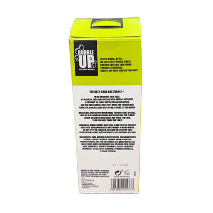 Bubble Up The Bath Soak Box Lime All Yours 750ml