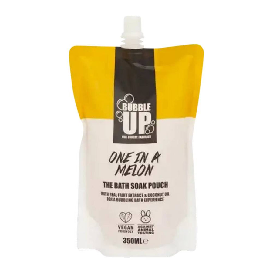 Bubble Up The Bath Soak Pouch One In A Melon 350ml