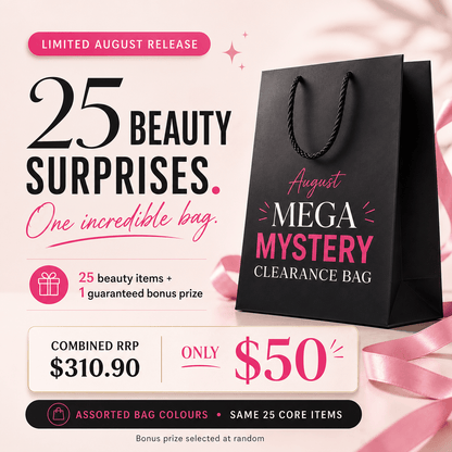 August Mega Mystery Clearance Bag - 25 items + 1 Bonus Guaranteed Prize!