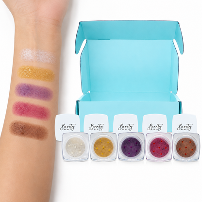 Beauty Buddy Power Pigment Powder Gift Set - 5 items