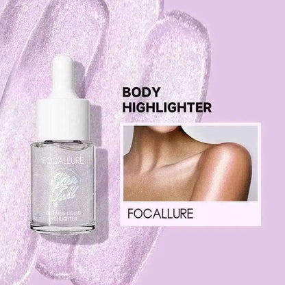 Focallure Starfall Glowing Liquid Highlighter Oil HL02 Celestial Rose